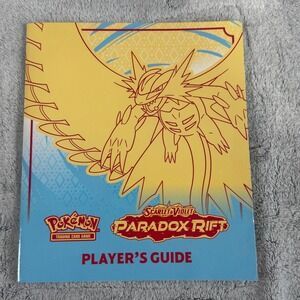 Pokemon Paradox Rift Player's Guide Scarlet Violet TCG Elite Trainer ETB Booklet